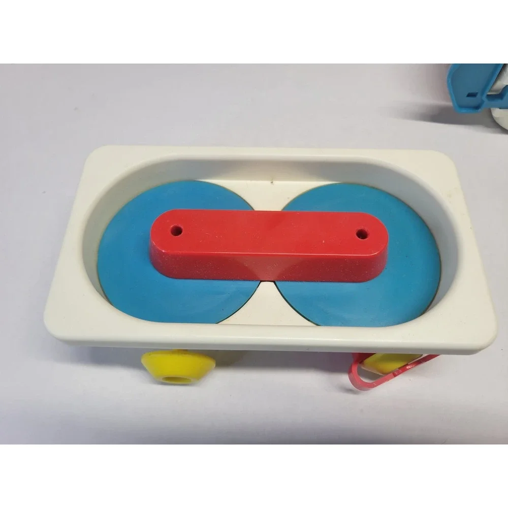 Vtg Fundex Toot R Ville Express Game Train Memory Color Learning‎ Toy working